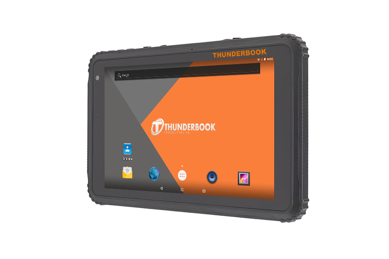 Tablet Rugerizada 8&quot; TITAN A801 - Frontal izquierda